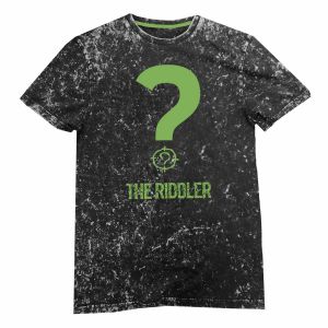 Batman: The Riddler Paint Splatter T-Shirt