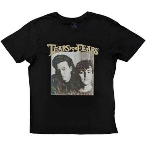 Tears For Fears: Throwback Photo - Black T-Shirt