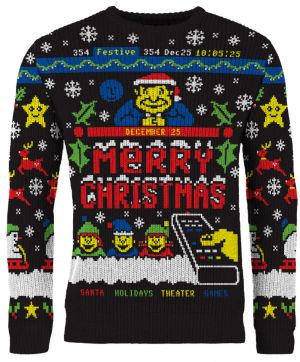 Teletext: Santa's Schedule Christmas Jumper