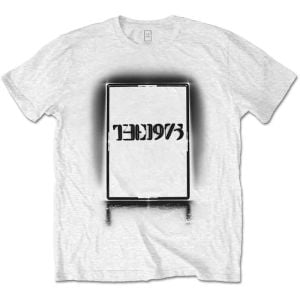 The 1975: Black Tour - White T-Shirt