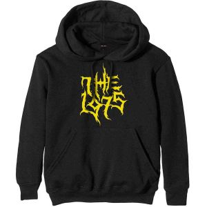 The 1975: Gold Logo - Black Pullover Hoodie