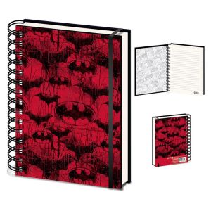 The Batman: Wiro Notebook A5 Red