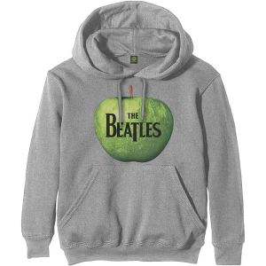 The Beatles: Apple Logo - Grey Pullover Hoodie