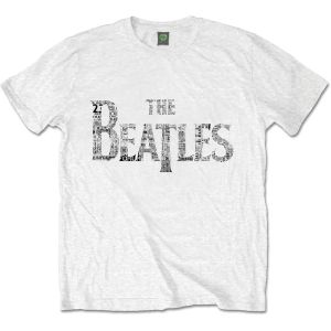 The Beatles: Drop T Tickets - White T-Shirt