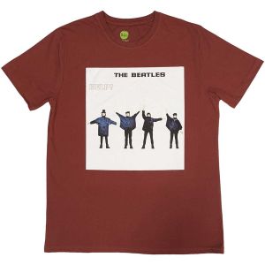 The Beatles: Help! Album Cover - Red T-Shirt