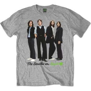 The Beatles: Iconic Colour - Grey T-Shirt