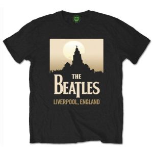 The Beatles: Liverpool, England - Black T-Shirt