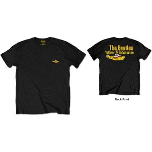 The Beatles: Nothing Is Real (Back Print) - Black T-Shirt