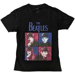 The Beatles: Portraits - Black T-Shirt