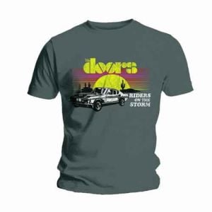 The Doors: Riders - Grey T-Shirt