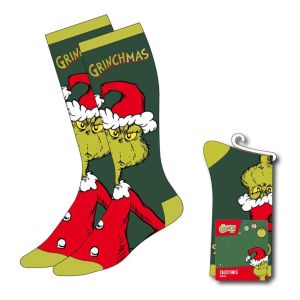 The Grinch: Grinchmas Socks (38-45) Preorder