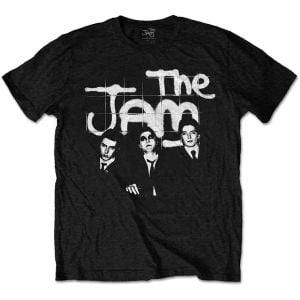 The Jam: B&W Group Shot - Black T-Shirt