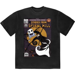 The Nightmare Before Christmas: Spiral Hill Jack - Black T-Shirt