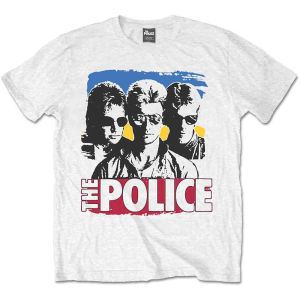 The Police: Band Photo Sunglasses - White T-Shirt