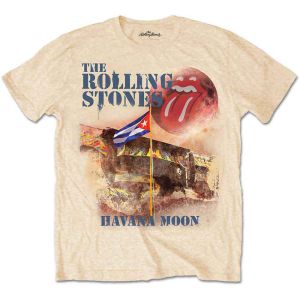 The Rolling Stones: Havana Moon - Vegas Gold T-Shirt