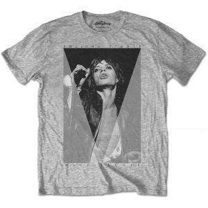 The Rolling Stones: Mick Triangle - Grey T-Shirt