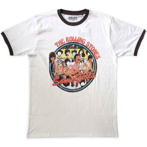 The Rolling Stones: Some Girls Circle - White T-Shirt