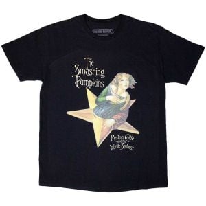 The Smashing Pumpkins: Mellon Collie - Navy Blue T-Shirt