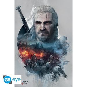 The Witcher: Geralt Poster (91.5x61cm)