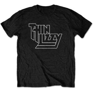 Thin Lizzy: Logo - Black T-Shirt