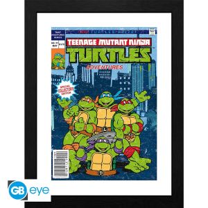 Tmnt: "Comics cover" Framed Print (30x40cm)