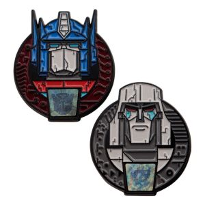 Transformers: 40th Anniversary Twin Set of Pin Badges Preorder