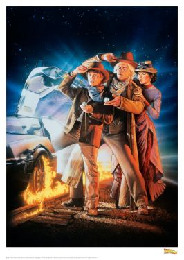 Back To The Future: Part III Film Poster Art Print Preorder