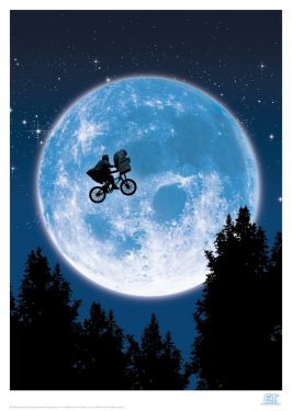 E.T.: Moon Limited Edition Art Print Preorder