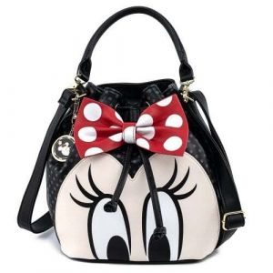 Loungefly Minnie Mouse: Bow Bucket Bag