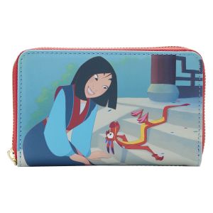 Loungefly Mulan: Princess Scene Zip Around Wallet