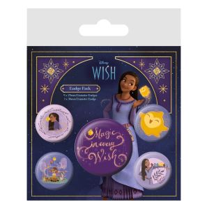 Wish: Magic In Every Wish Pin-Back Buttons 5-Pack