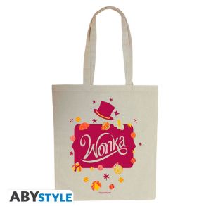 Wonka: "Logo & Chocolates" Tote Bag