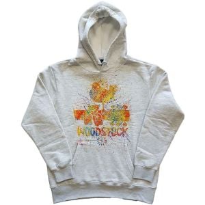 Woodstock: Splatter - Off White Pullover Hoodie