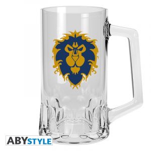 World of Warcraft: Alliance 500ml Glass Tankard