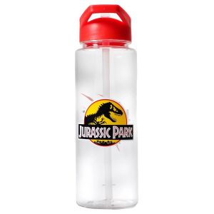 Jurassic Park: I Survived Plastic Water Bottle w/Straw