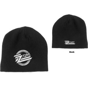 ZZ Top: Circle Logo - Black Beanie Hat Preorder