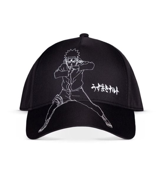 Naruto Shippuden: Naruto Black & White Baseball Cap Preorder