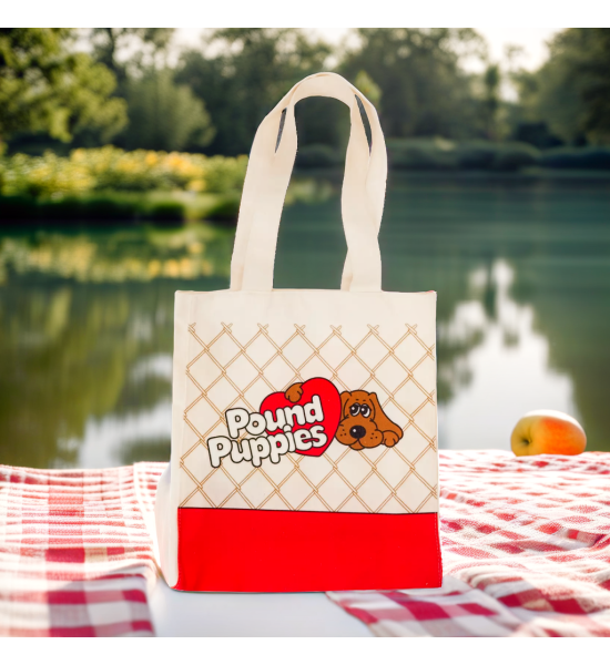 Loungefly: Pound Puppies 40th Anniversary Canvas Tote Bag