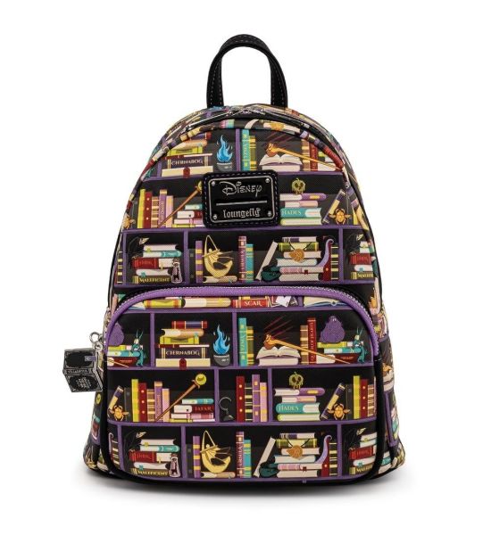 Loungefly Disney Villains Books Mini Backpack