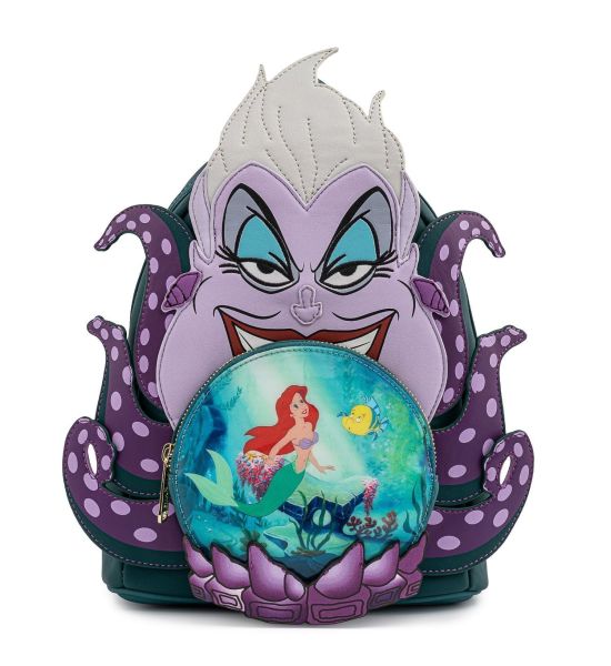 Loungefly Disney Villains Scene Ursula Crystal Ball Mini Backpack