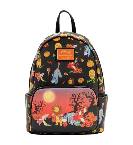 Loungefly Disney Winnie The Pooh Halloween Glow In The Dark Mini Backpack