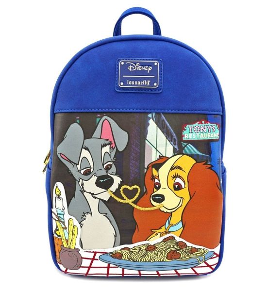 Loungefly Disney's Lady and The Tramp Bella Notte Mini Backpack