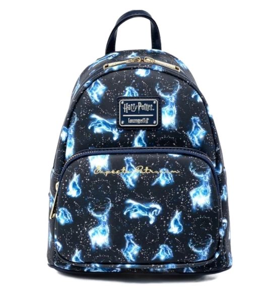 Loungefly Harry Potter Expecto Patronum All Over Print Mini Backpack