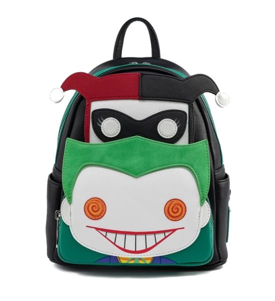 POP! BY Loungefly DC Comics Pop Harley and Joker Mini Backpack