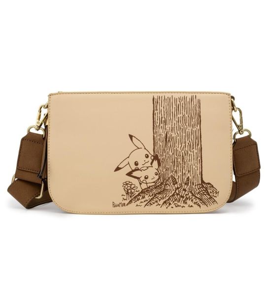 Loungefly Pokemon Sepia Pikachu Crossbody Bag