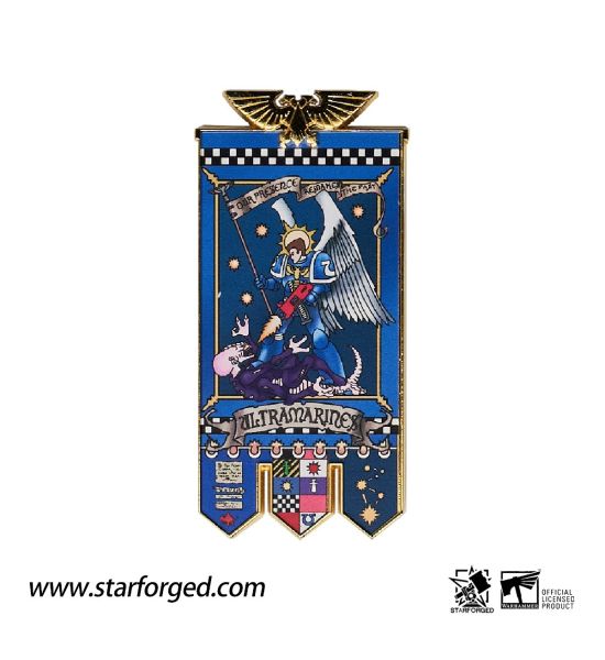 Warhammer 40,000: Chapter Banner Ultramarines Fridge Magnet