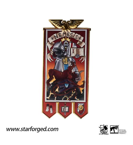 Warhammer 40,000: Chapter Banner Grey Knights Fridge Magnet Preorder