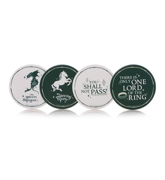 Lord Of The Rings: Pub Crawl Coaster Set