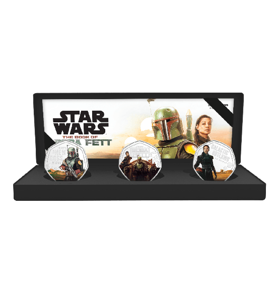 The Book of Boba Fett Commemorative Coin Boxset