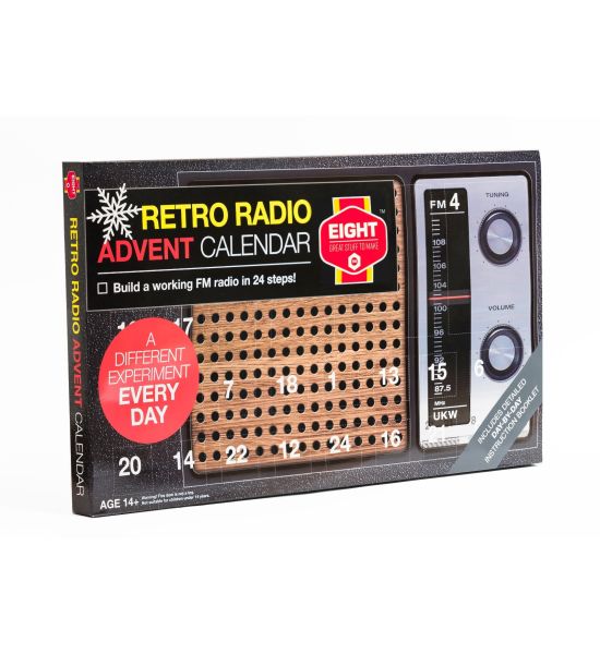 EIGHT Retro Radio Advent Calendar Preorder